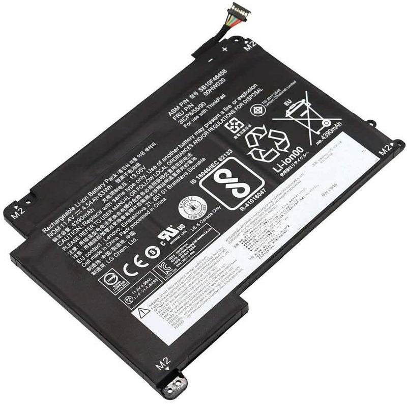 OEM 00HW020 00HW021 SB10F46458 SB10F46459 battery for LENOVO Yoga 460 P40