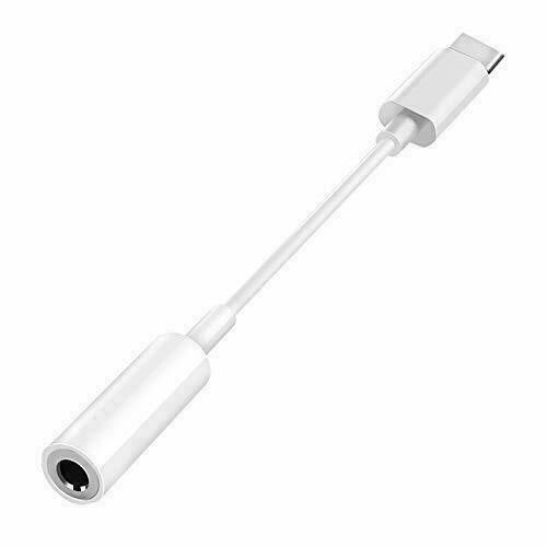 USB Type C to 3.5mm Headphone Audio Aux Stereo Cable Adapter For LG Xiaomi