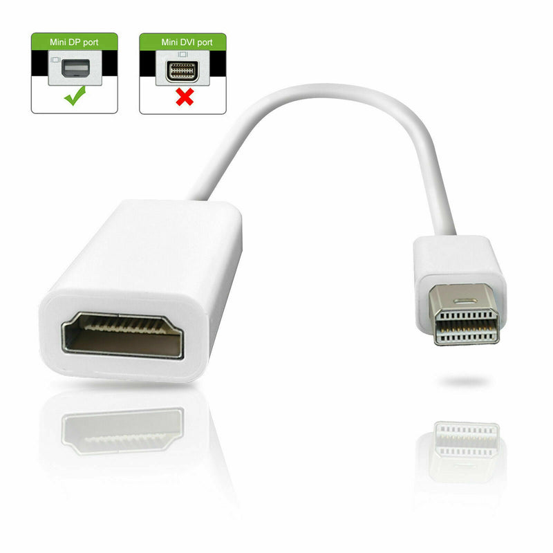 Mini Display Port DP Thunderbolt to HDMI Adapter for MacBook Pro Air Mac iMac