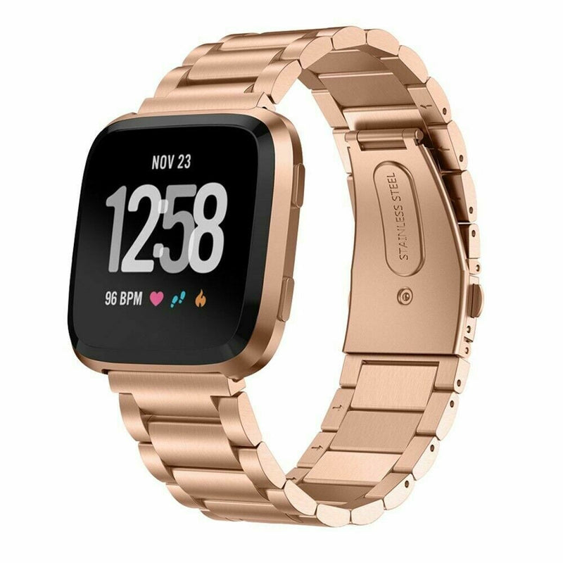 For Fitbit Versa / Versa 2 Stainless Steel Watch Wrist Band Metal Strap New