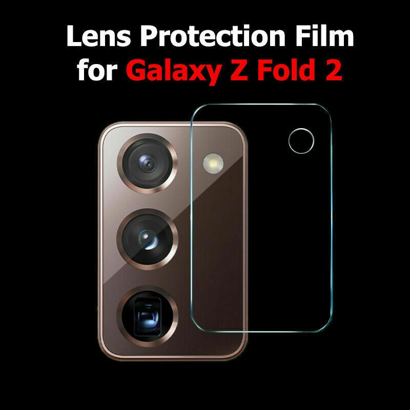 3x For Samsung Galaxy Z Fold 2 Camera Lens Film Tempered Glass Screen Protector