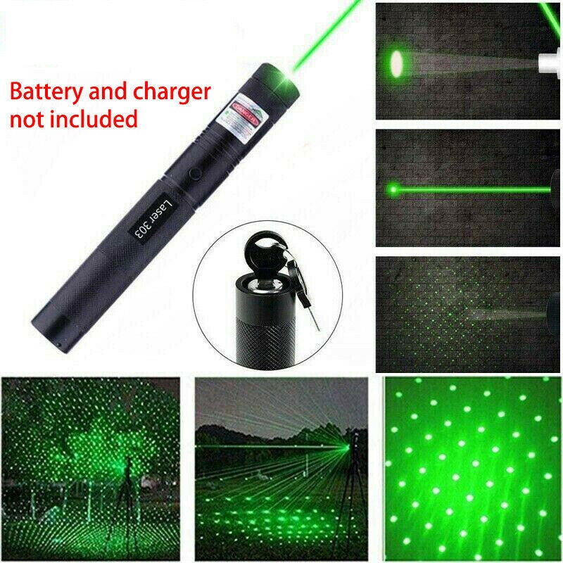 532nm 303 Laser Pointer Pen Military Focus Lazer Pen Light Power Green Color