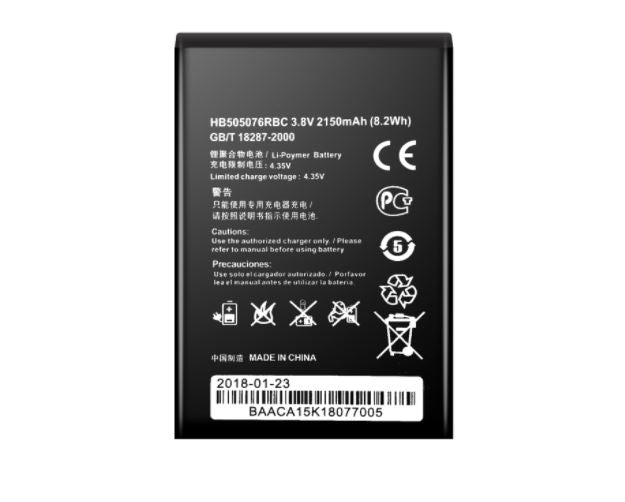 Battery for Huawei HB505076RBC A199 G606 G610S G615 G700 G716 C8815 Y600 Y3 II