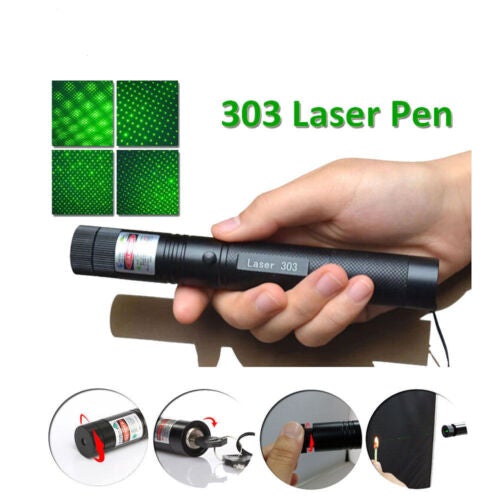 532nm 303 Laser Pointer Pen Military Focus Lazer Pen Light Power Green Color