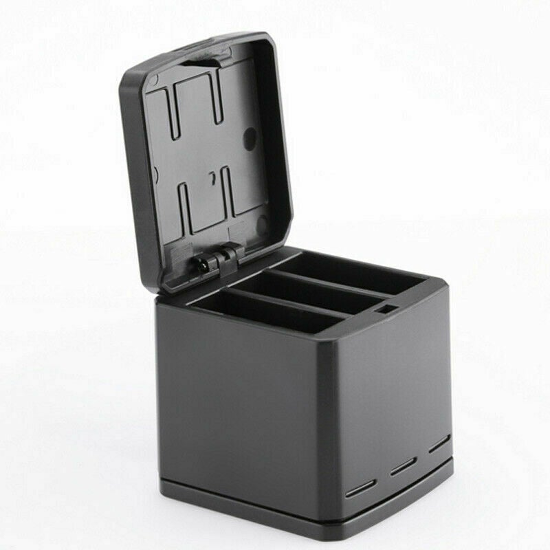 For GoPro Hero 5/6/7/8 Multi-function Battery Dock Storage Charging Box 3in1