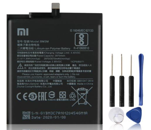 Xiaomi Mi 5 Mi 8 Mi 9 SE Redmi Note 4x 7 Pocofone Replacement Battery