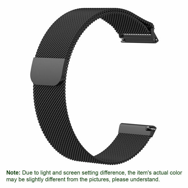 Magnetic Milanese Stainless Watch Wrist Band Strap For Fitbit Versa 2 Lite Smart