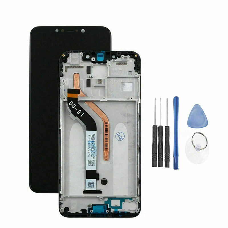 OEM LCD Touchscreen Digitizer Full Assembly for XIAOMI Poco phone F1 + Frame AU