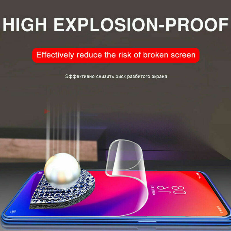 3x Screen Protector Hydrogel Film For VIVO S1 VIVO Y17 Y15 Y12 Soft film