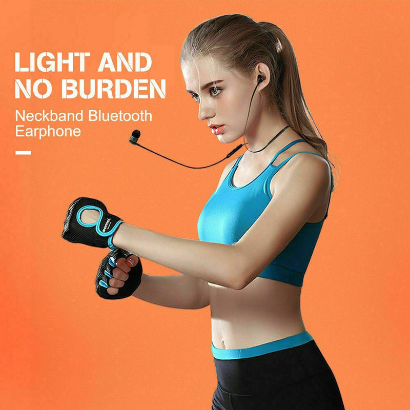 Sweatproof Wireless Bluetooth Earphones Headphones Sport Gym For iPhone Samsung