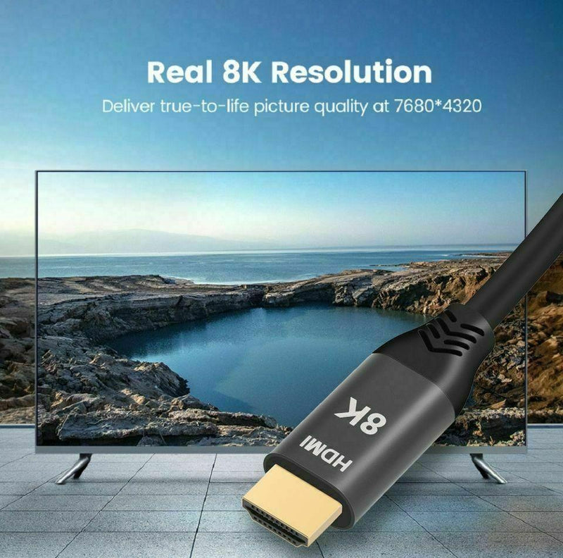 HDMI v2.1 Cable 8K 120Hz UHD With HDR 1M