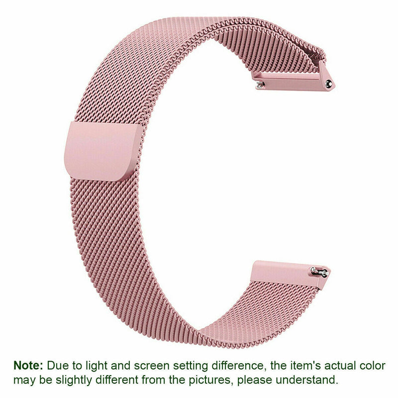 Magnetic Milanese Stainless Watch Wrist Band Strap For Fitbit Versa 2 Lite Smart