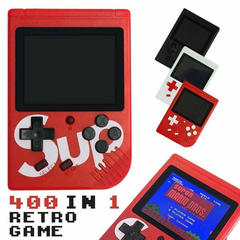 400 in 1 Sup Retro Nostalgia Double Handheld Game Console Gamepad + Remote