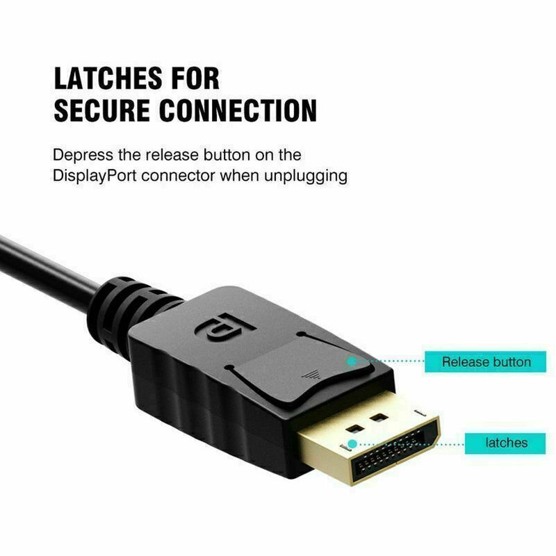 DP Display Port DisplayPort Male To DVI Female Converter Adapter Cable