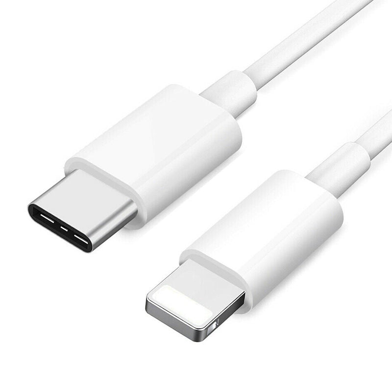 Type C Male to iPhone USB 3.1 8 Pin Data Charging Cable for Macbook iPhone 11 12 X