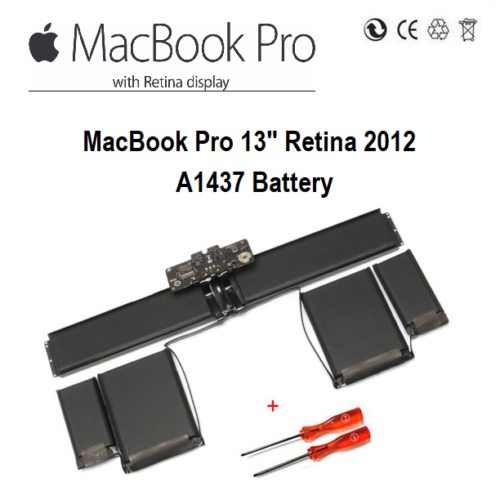 Battery A1437 For Apple MacBook Pro 13" Retina A1425 Late 2012 & Early 2013