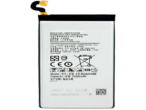 Replacement Battery for Samsung Galaxy S6