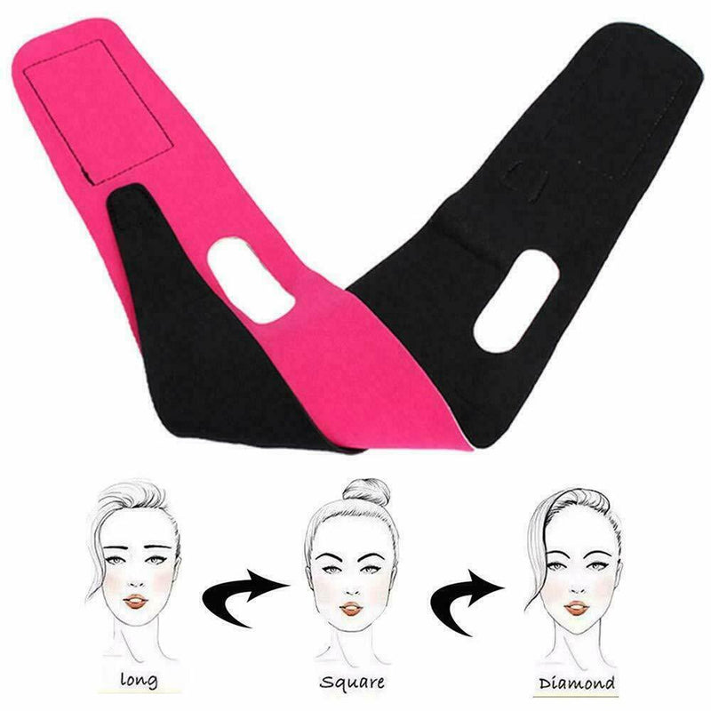 Face V-Line Slimming Strap Up Mask Belt Lift Chin Anti-Aging Cheek