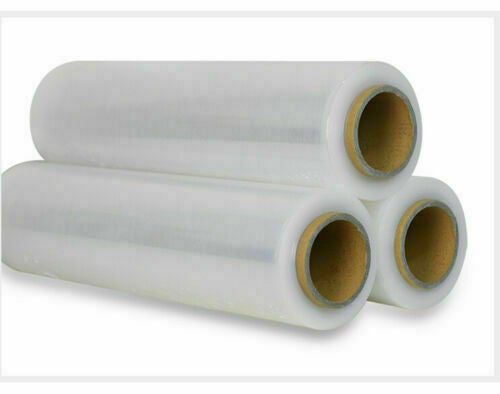 Stretch Film | Pallet Wrap CLEAR Hand Use 500mm x 450m | 25UM Pallet Wrap