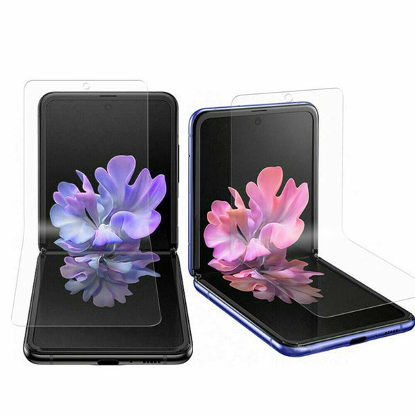 For Samsung Galaxy Z Flip HYDROGEL 3in1 FLEXIBLE Crystal Front Screen Protector