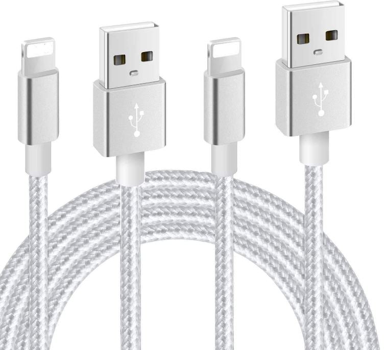 Fast Charger Nylon USB Ultra Charging Cable Data FOR Apple Charger iPhone & iPad