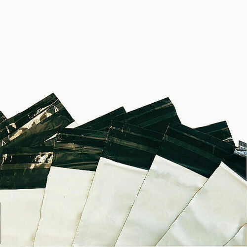 100 pcs 255 x 330mm Poly Mailer Plastic Satchel Courier Self Sealing Shipping Bag