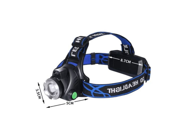 LED Outdoor Headlamp Camping Headlight Flashlight Head Torch Light Rechargeable