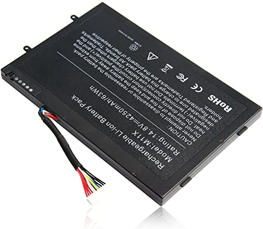 63Wh Battery For Dell Alienware M11x M14x R1 R2 PT6V8 KR-08P6X6 T7YJR P06T DKK25