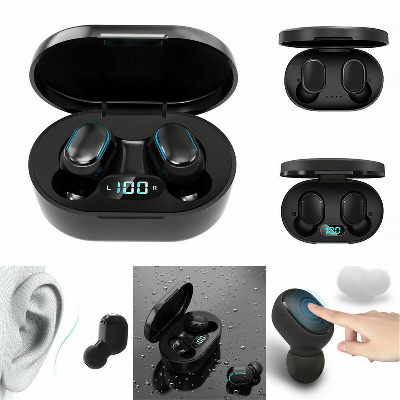 *2021* TWS Bluetooth 5.0 Earphone Headphone Stereo Earbuds with Charge Box