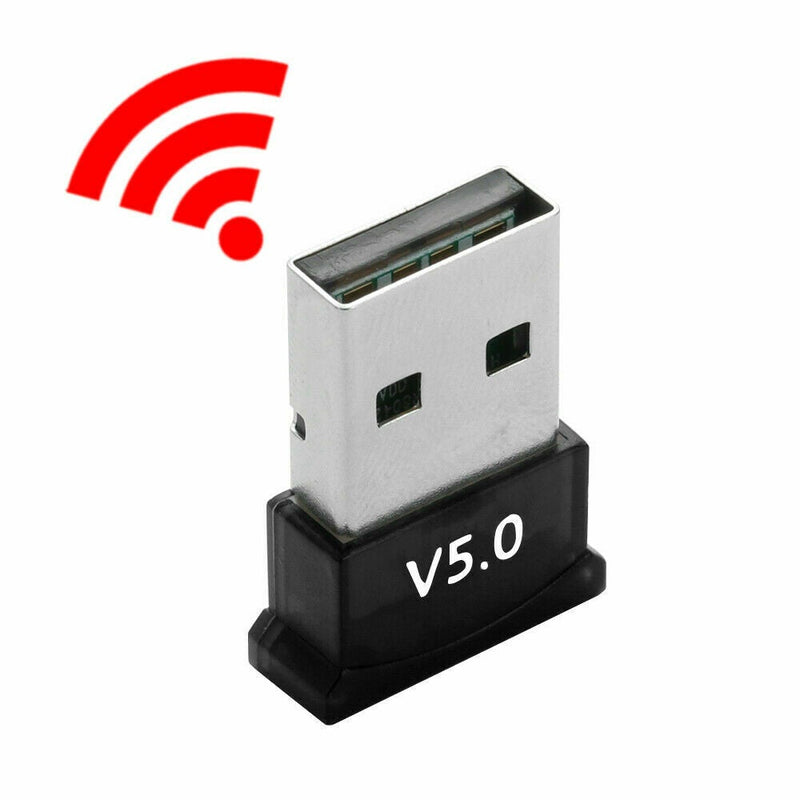 Bluetooth V5.0 USB Dongle Adapter For PC Desktop Computer WIN 10