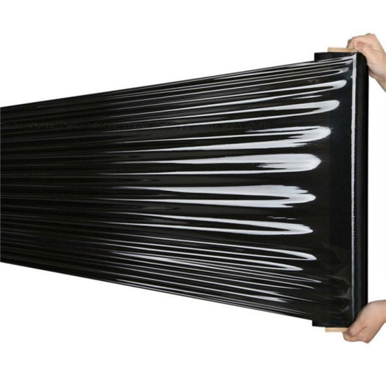 Stretch Film BLACK Hand Use 500mm x 450m | 25UM Pallet Shrink Wrap 1 / 2 / 4 / 8