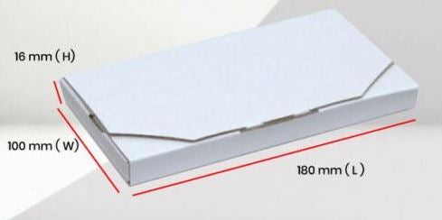 180*100*16mm Mailing Box Shipping Carton Small Cardboard Parcel Packing Boxes