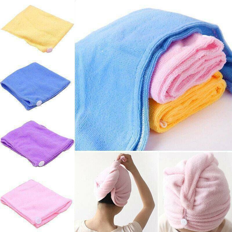 Magic Instant Dry Hair Towel Rapid Fast Drying Hair Towel Fast Absorbent Hat Cap