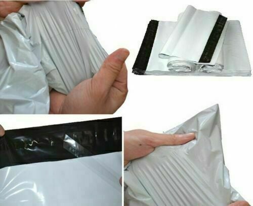 100 pcs 255 x 330mm Poly Mailer Plastic Satchel Courier Self Sealing Shipping Bag