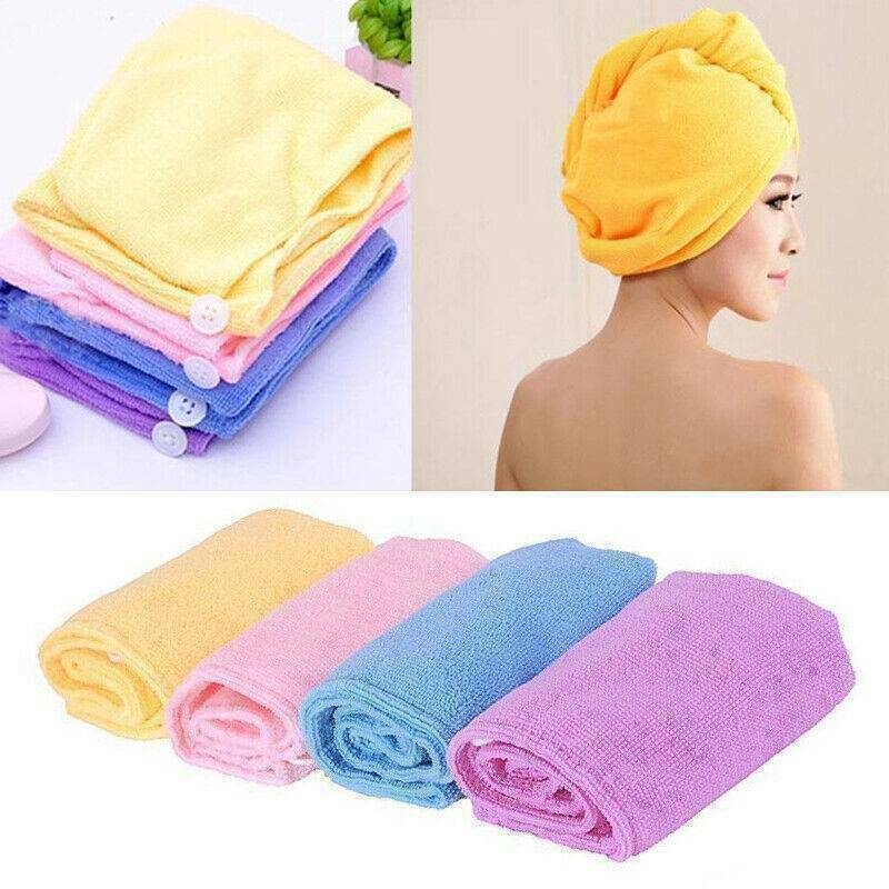 Magic Instant Dry Hair Towel Rapid Fast Drying Hair Towel Fast Absorbent Hat Cap