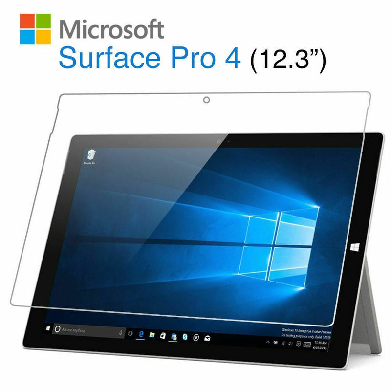 2x Microsoft Surface Pro 6 5 4 7 X Go Surface Book Tempered Glass Screen Protector