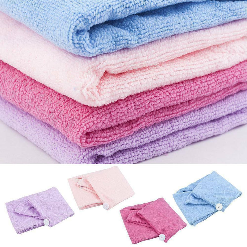 Magic Instant Dry Hair Towel Rapid Fast Drying Hair Towel Fast Absorbent Hat Cap