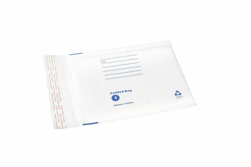 Bubble Mailer 215x280mm White Padded Envelope White Bag