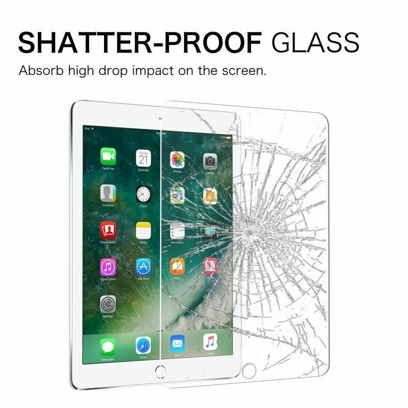 Tempered Glass Screen Protector For iPad Air 10.9" 2020 8th 7th 6th 5th/Pro 9.7