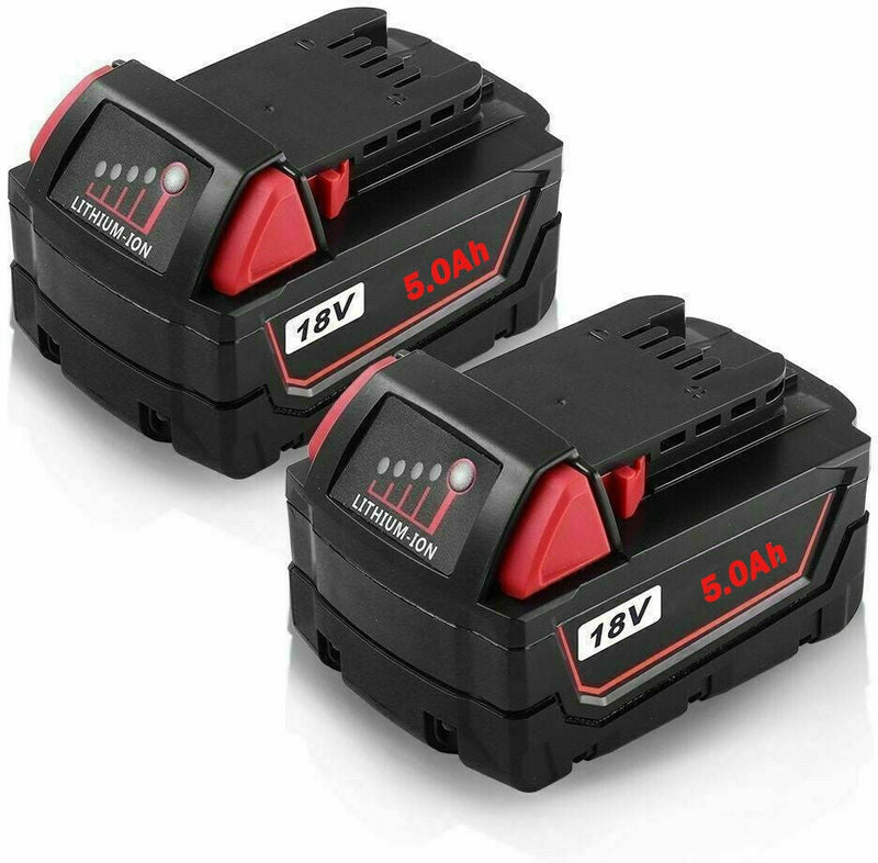 Compatible Generic Battery For Milwaukee M18 18V XC 5.0Ah