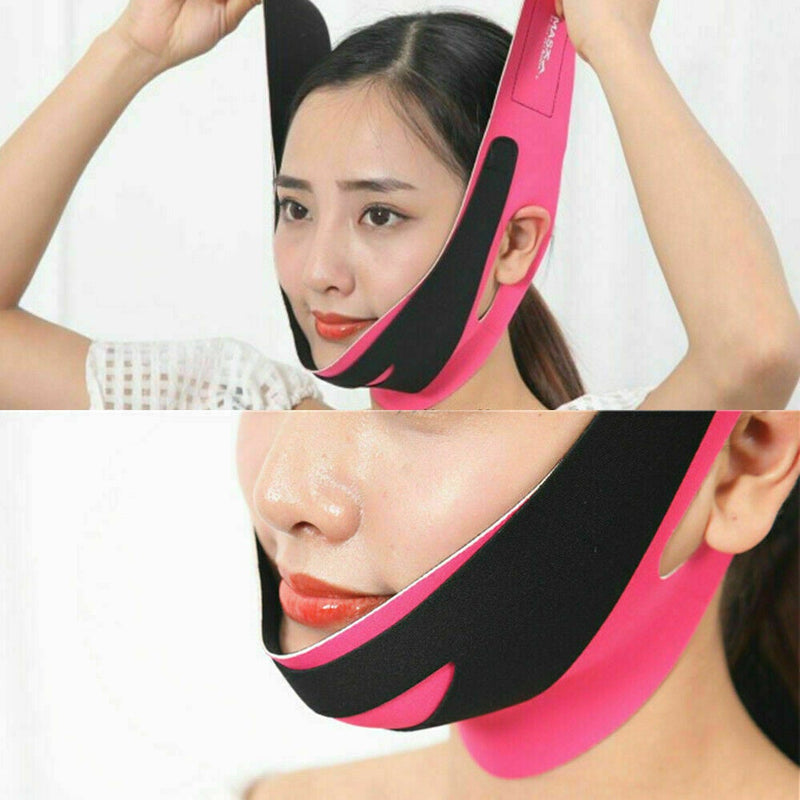 Face V-Line Slimming Strap Up Mask Belt Lift Chin Anti-Aging Cheek