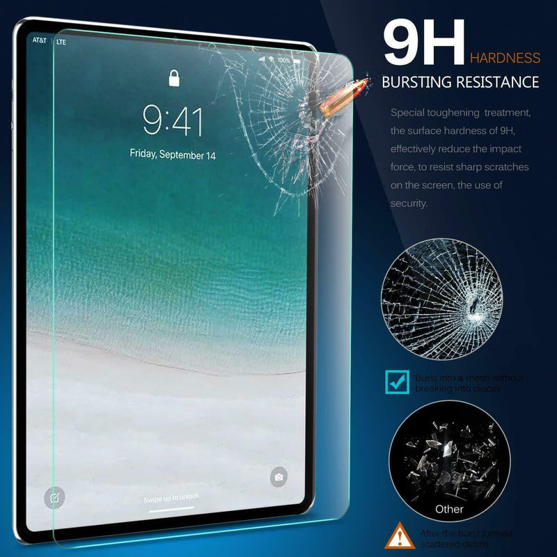 Tempered Glass Screen Protector For iPad Air 10.9" 2020 8th 7th 6th 5th/Pro 9.7