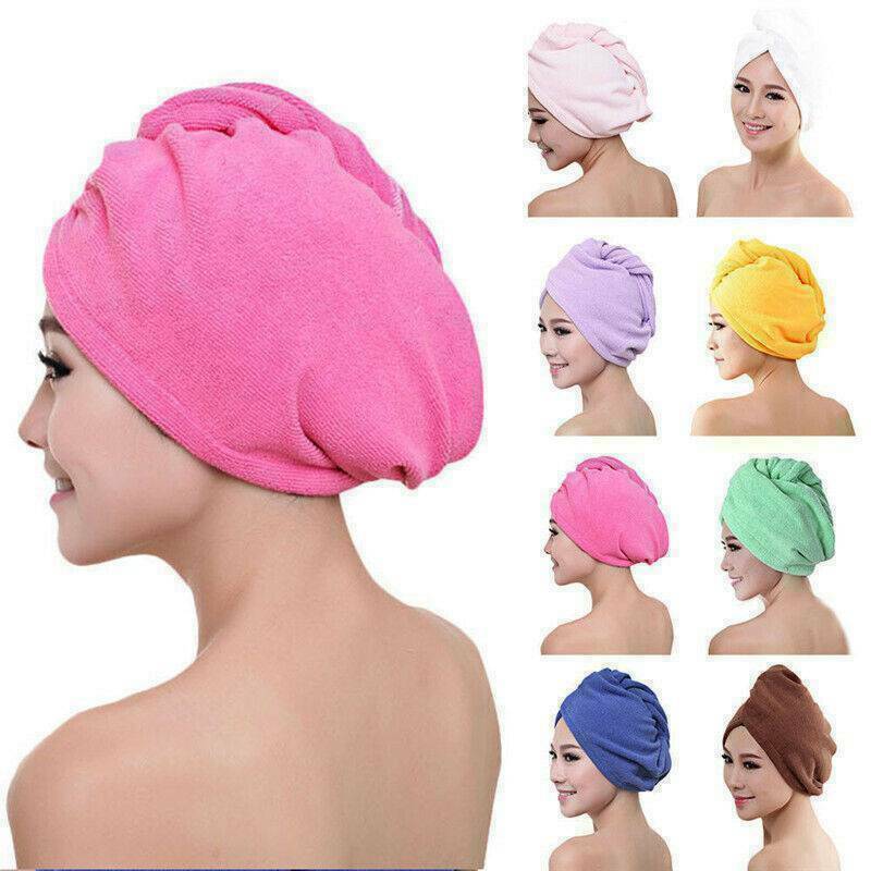 Magic Instant Dry Hair Towel Rapid Fast Drying Hair Towel Fast Absorbent Hat Cap