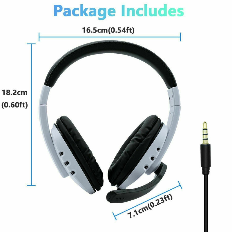 Dobe 3.5mm Gaming Headset MIC Headphones for PS5 PS4 Xbox One Xbox 360 PC