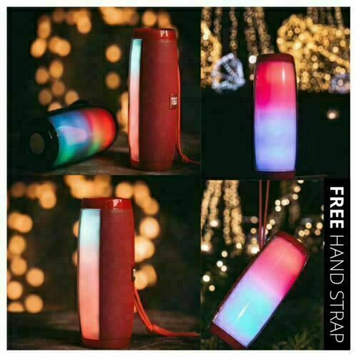 LED Bluetooth Speaker Music Light Speaker with Radio