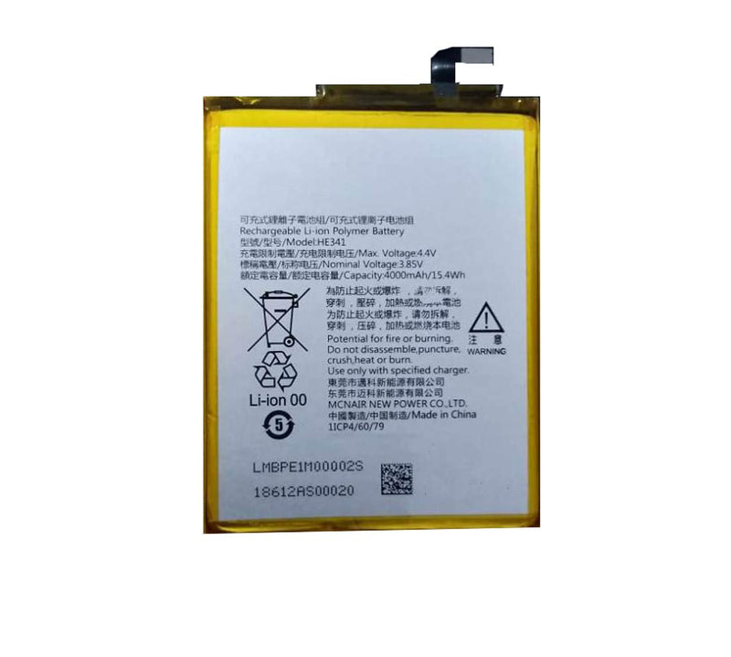 New Replacement Battery HE341 for Nokia 2.1 100% Capacity 0 Cycle Count