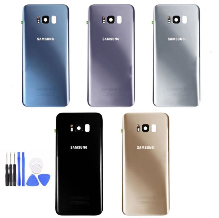 For Samsung Galaxy S8 S8+ Plus Back Glass Housing Battery Cover Case Replacement