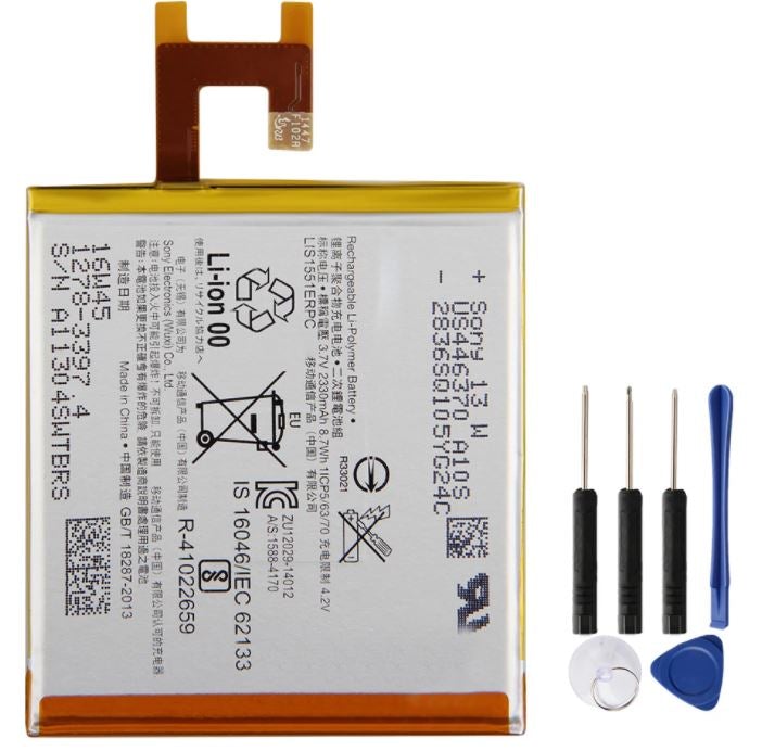 New Replacement Battery for Sony Xperia Z L36h C6603 C6602