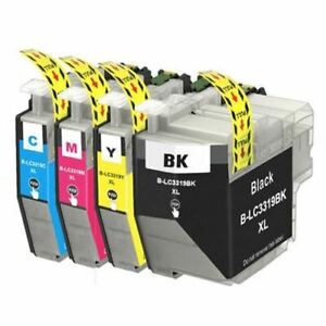 4 x LC-3319XL HY Ink Set for Brother MFC-J5330DW/5730DW/6530DW/6930DW AU