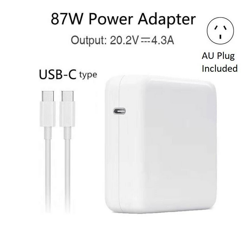 30W 61W 87W USB-C Power Adapter Charger Type-C Macbook Pro Air Laptop